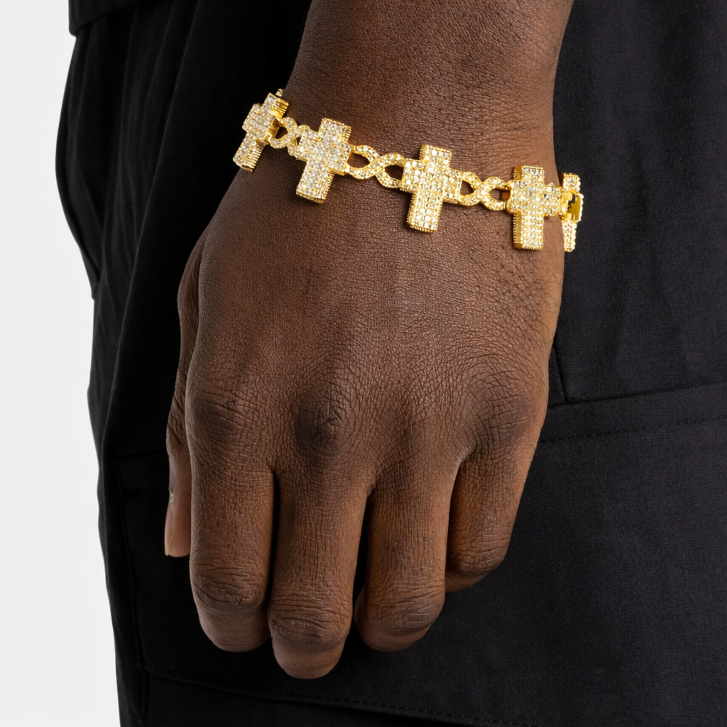 Cross Infinity Link (Gold) image 1