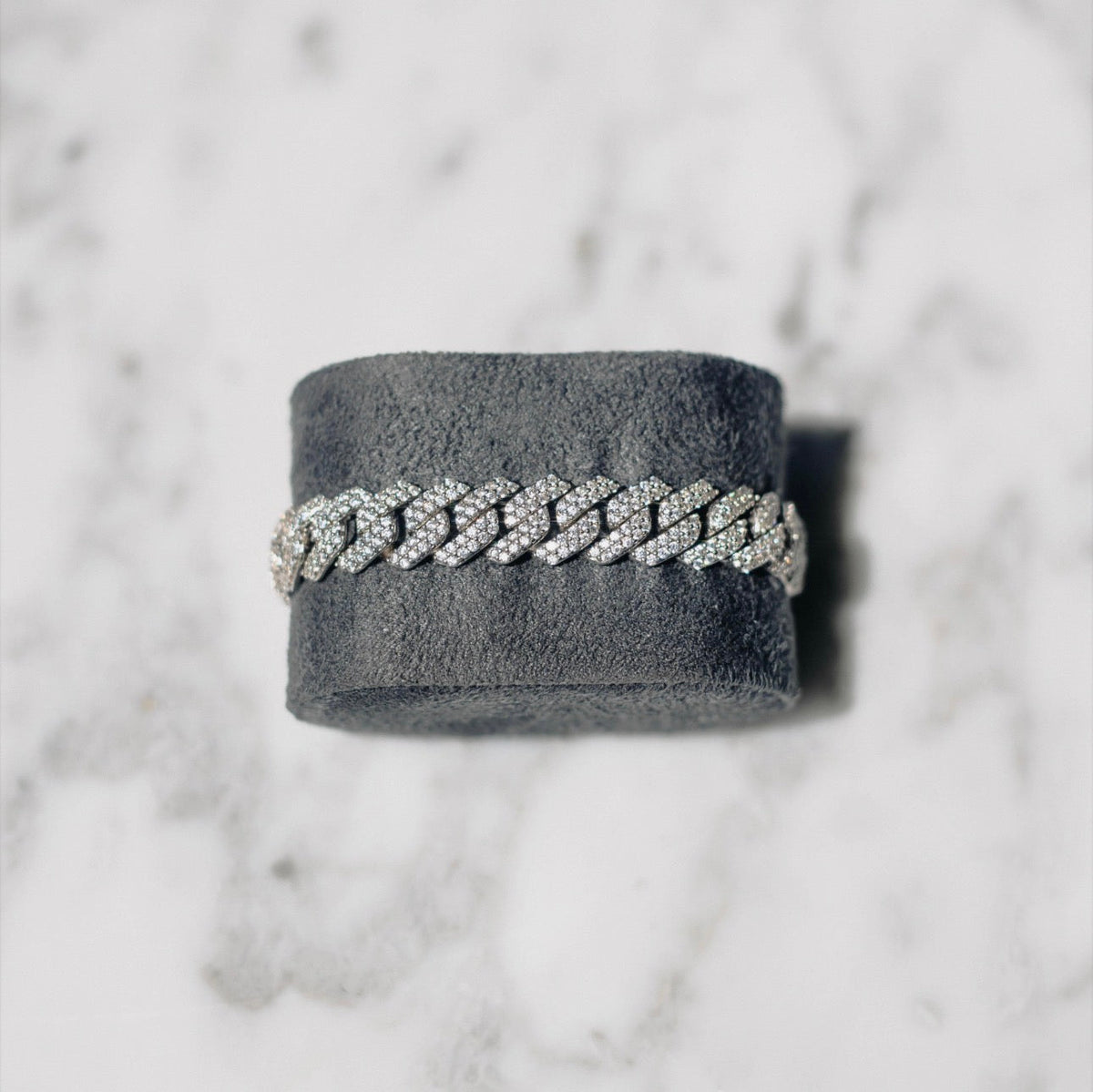 Kingdom Cuban Link Bracelet (White Gold) image 5