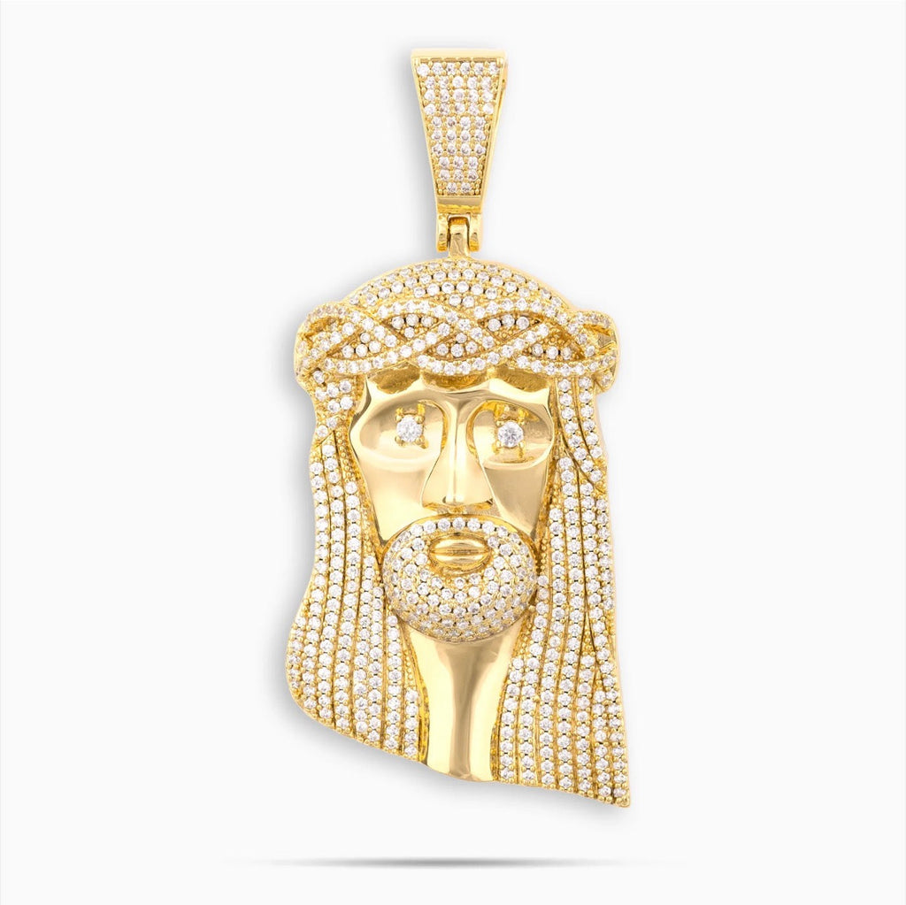Gold Jesus Piece Pendant image 0