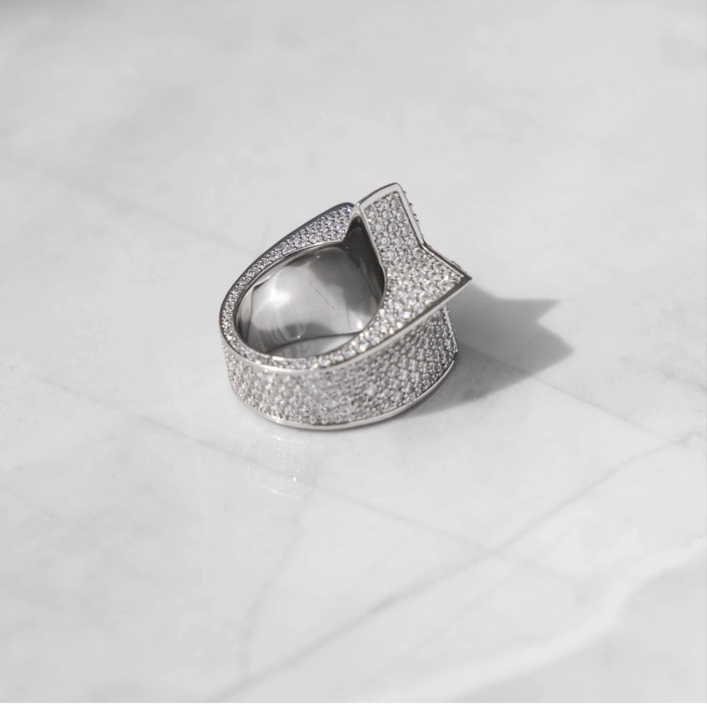 Star Ring (White Gold) image 5