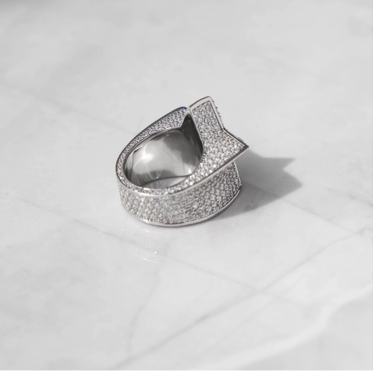 Star Ring (White Gold) image 5