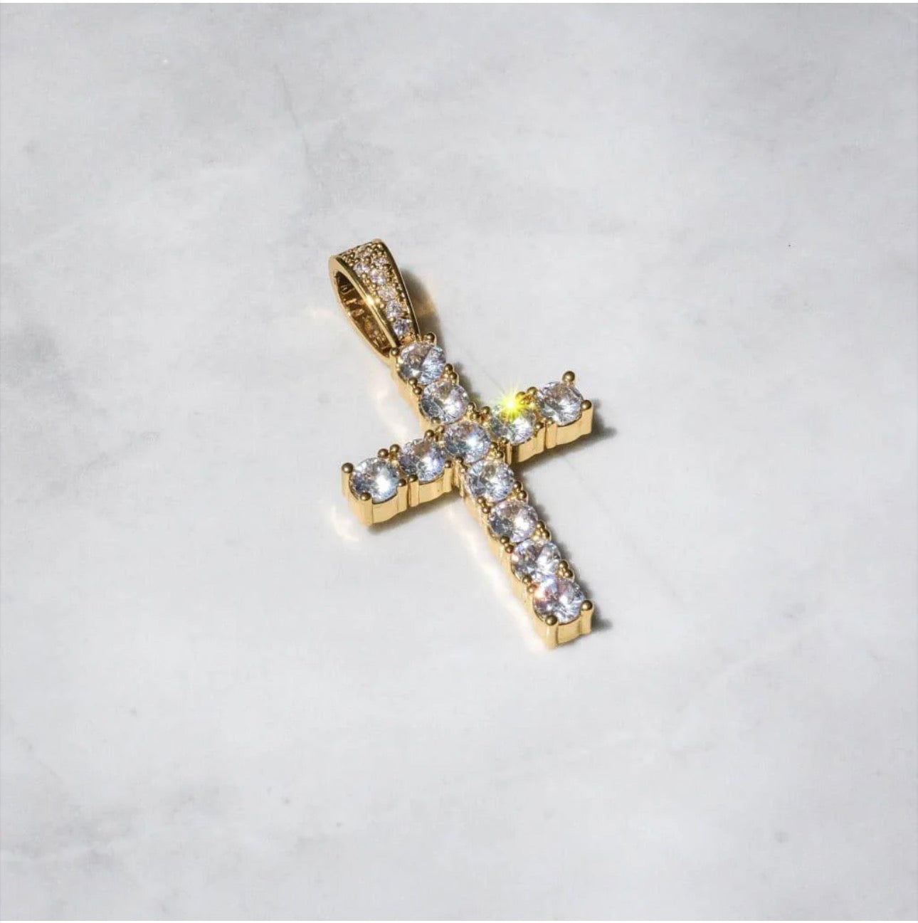 Gold Cross Pendant