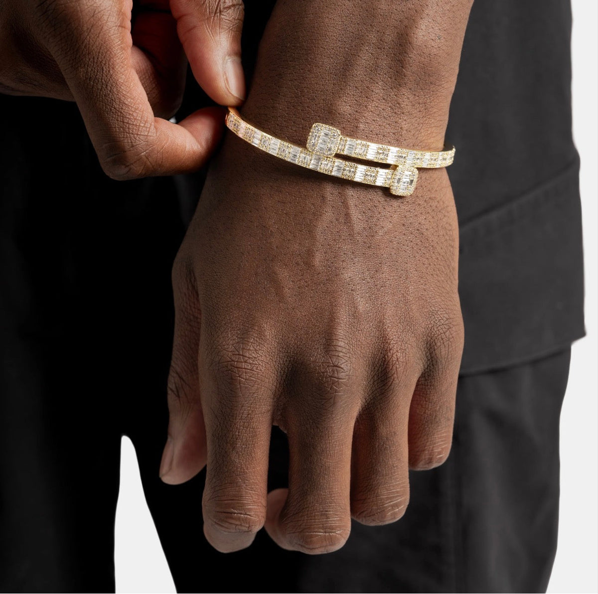 Baguette Bracelet (Gold) image 2