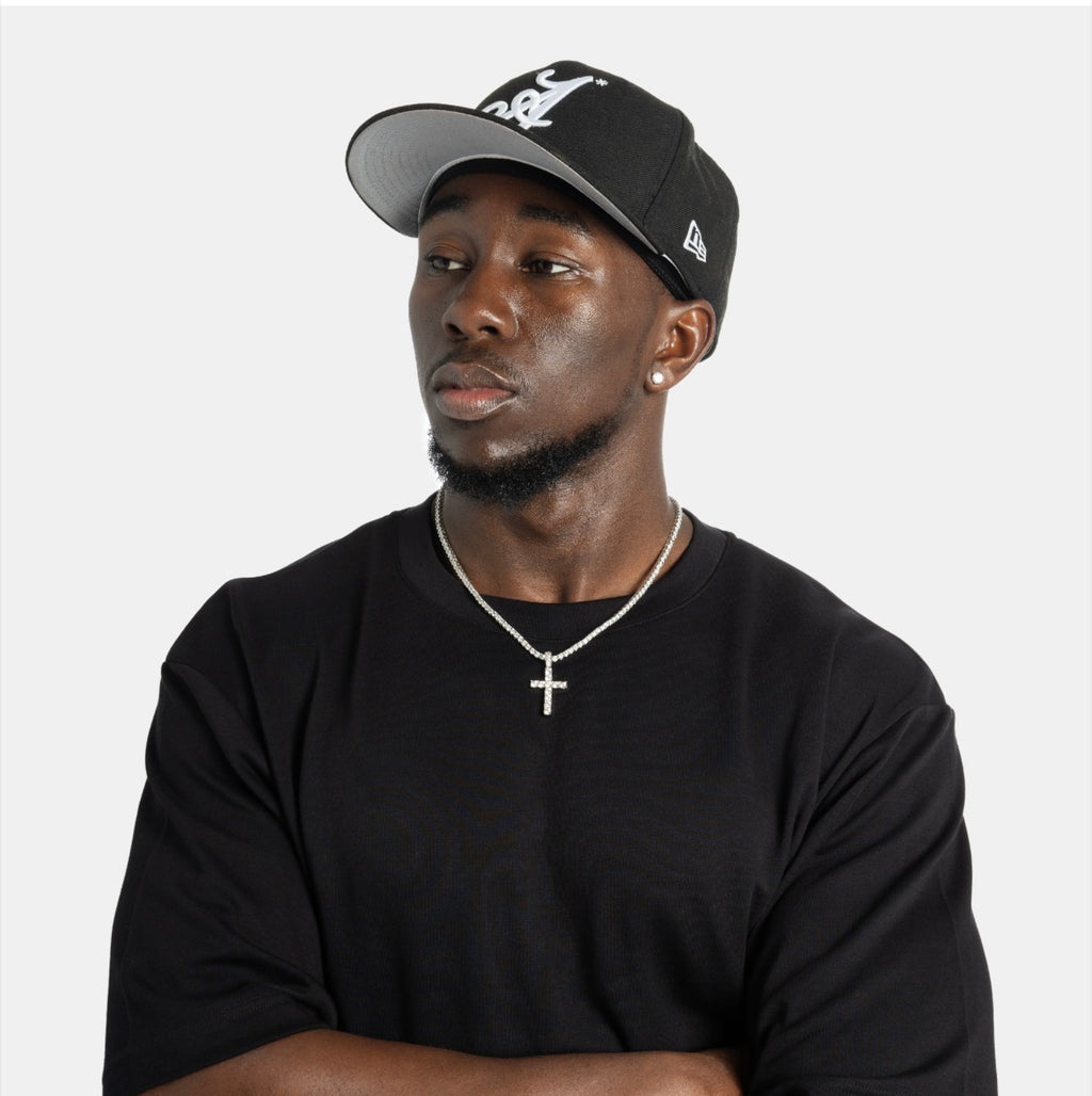 White Gold Cross Pendant