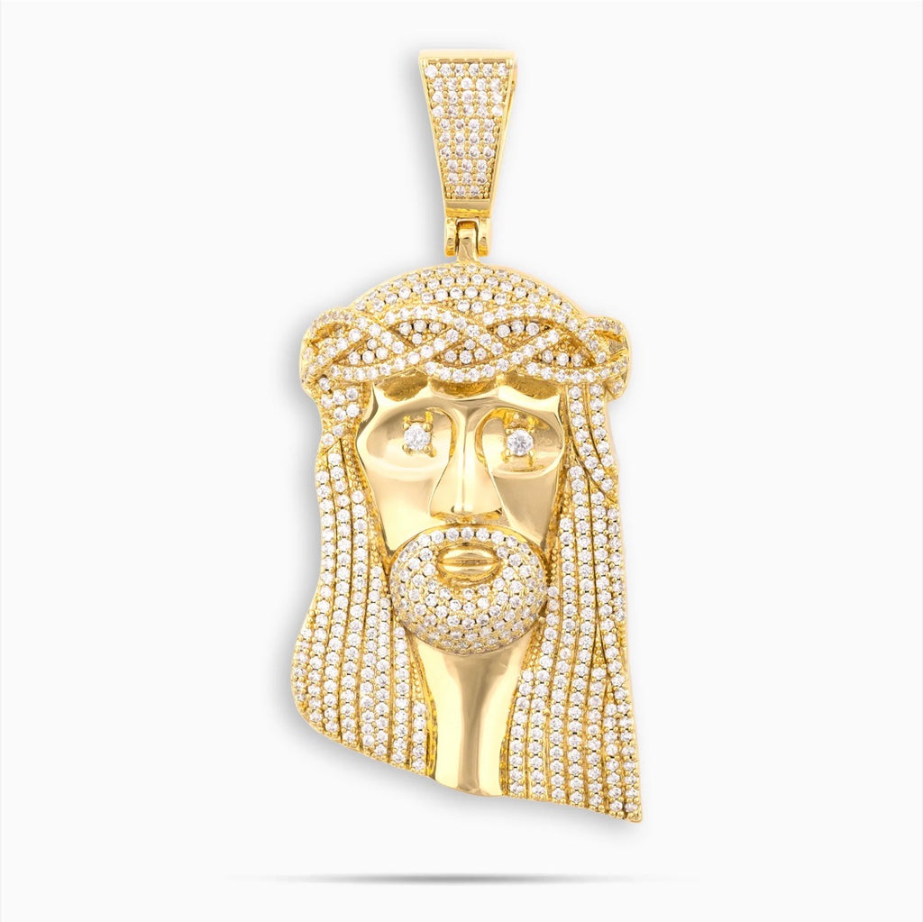 Gold Jesus Piece Pendant