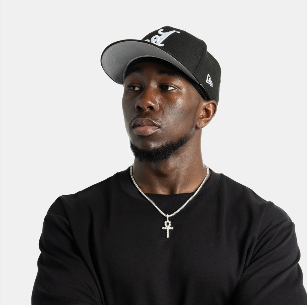 White Gold Ankh Pendant