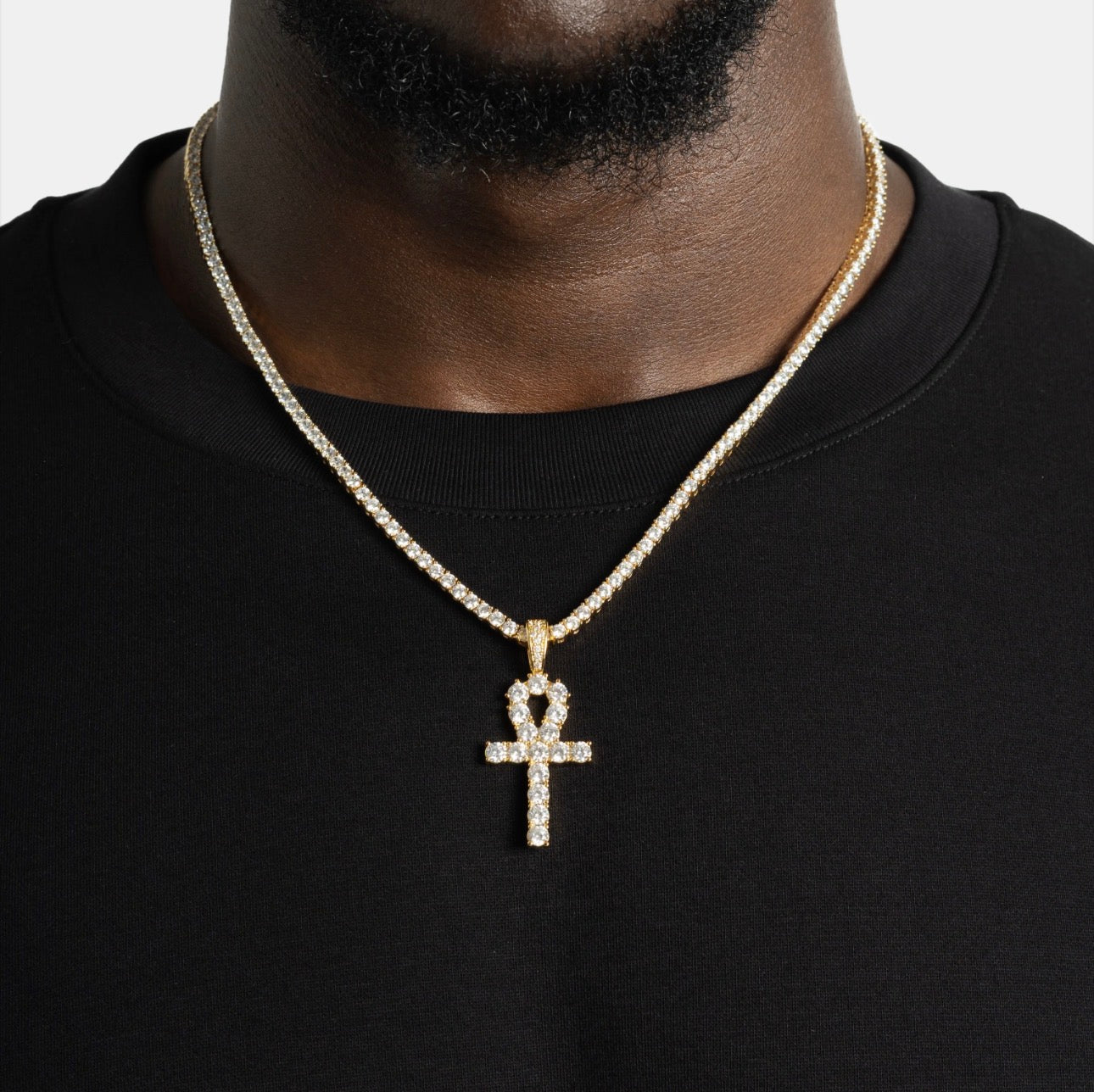 Gold Ankh Pendant