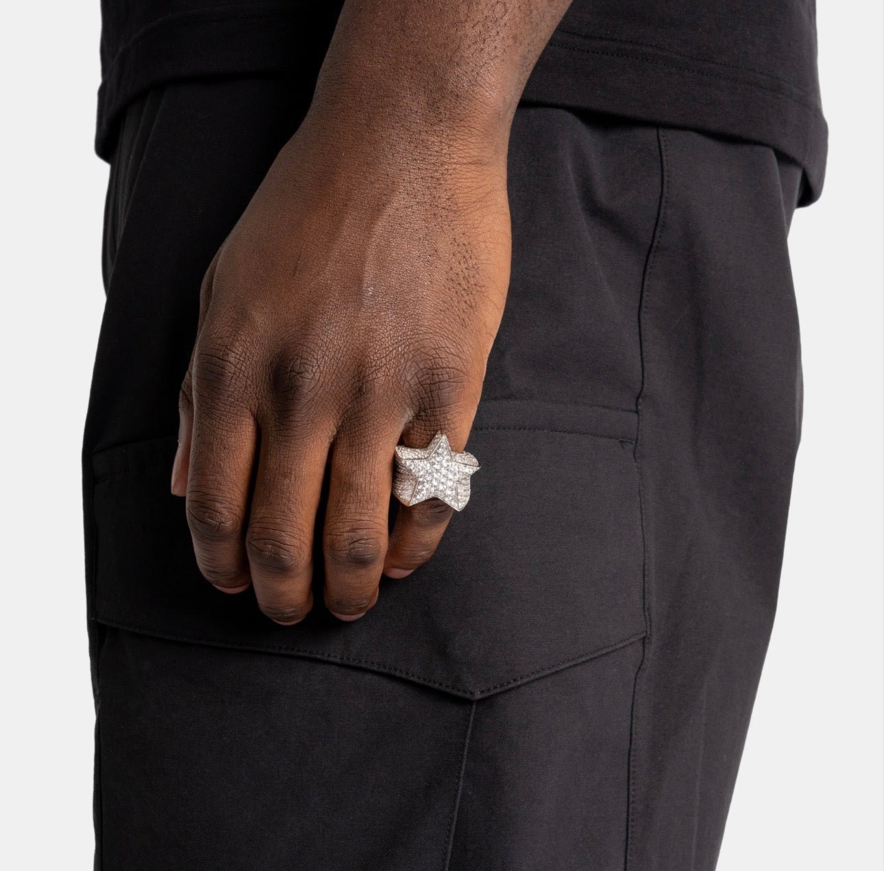 Star Ring (White Gold)