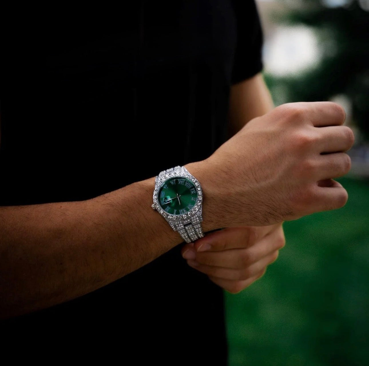 Iced Out Presidential Watch