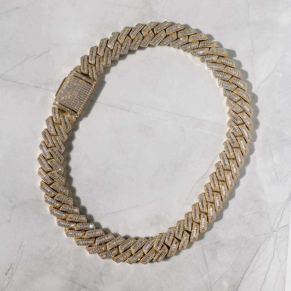 Baguette Kingdom Cuban Link (Gold)