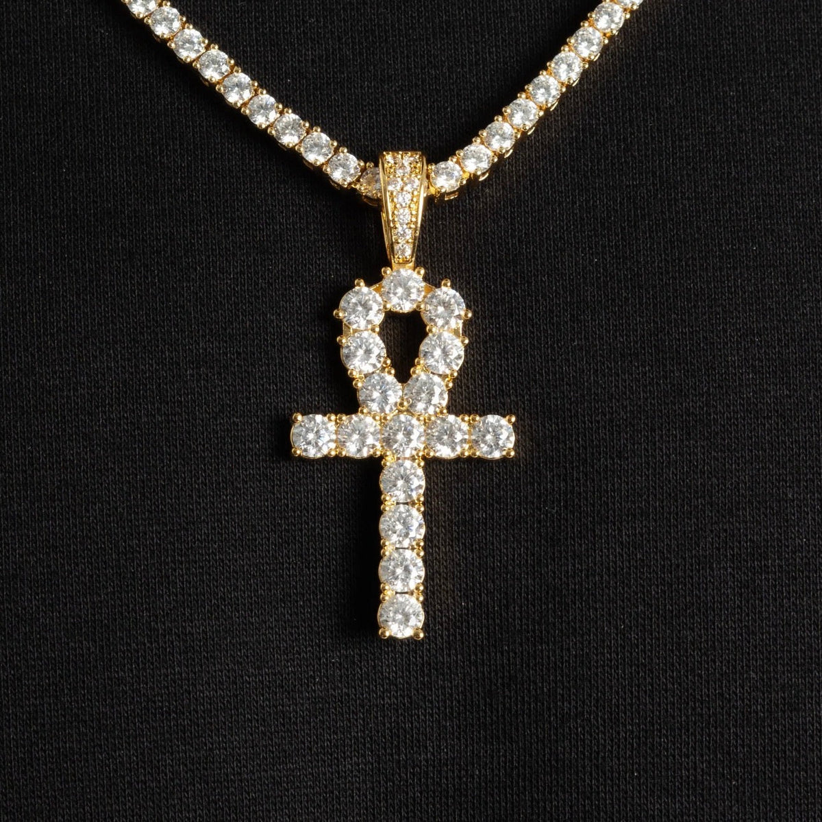Gold Ankh Pendant image 4