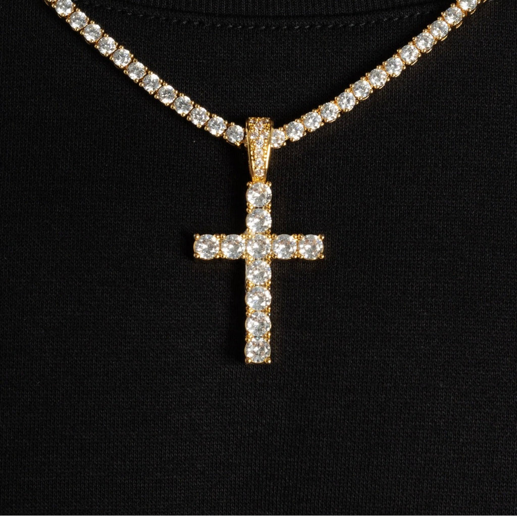 Gold Cross Pendant image 1
