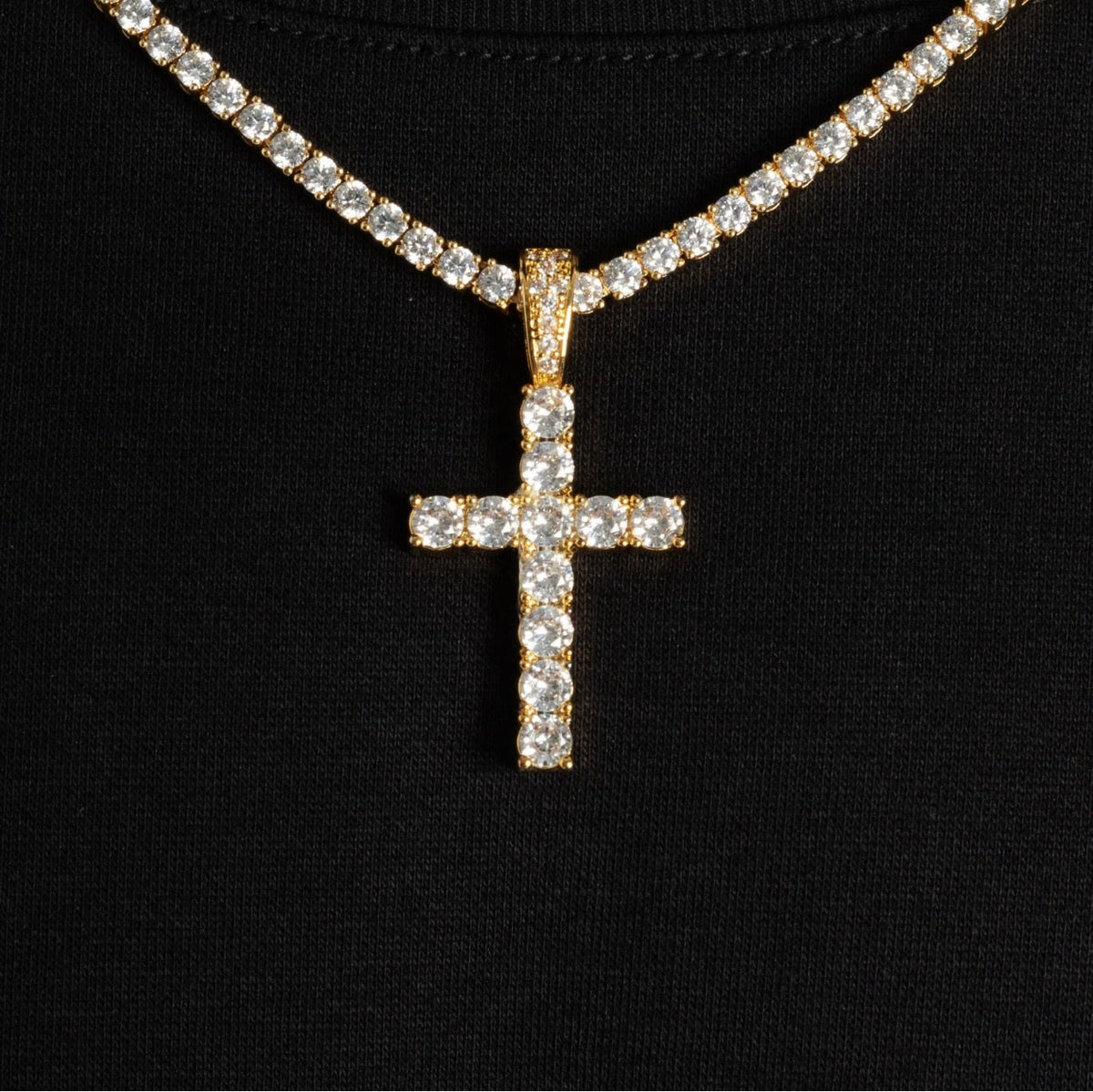 Gold Cross Pendant image 1