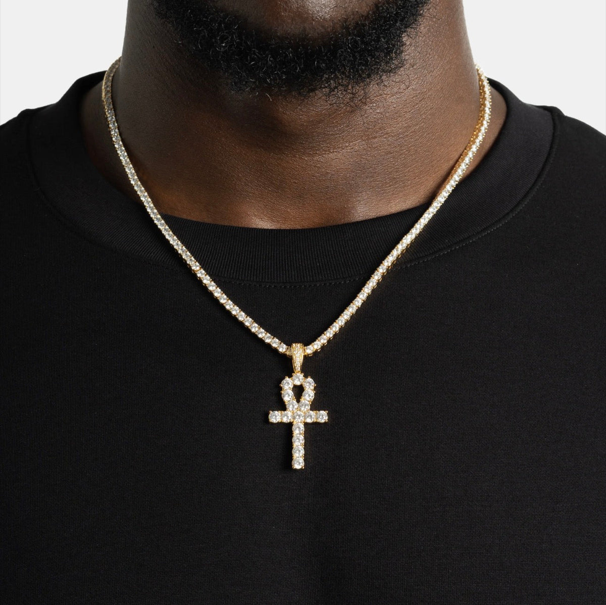 Gold Ankh Pendant image 2