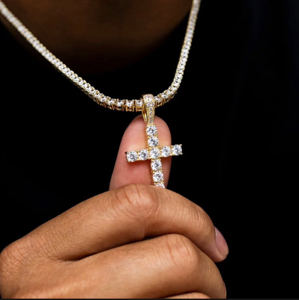 Gold Cross Pendant image 4