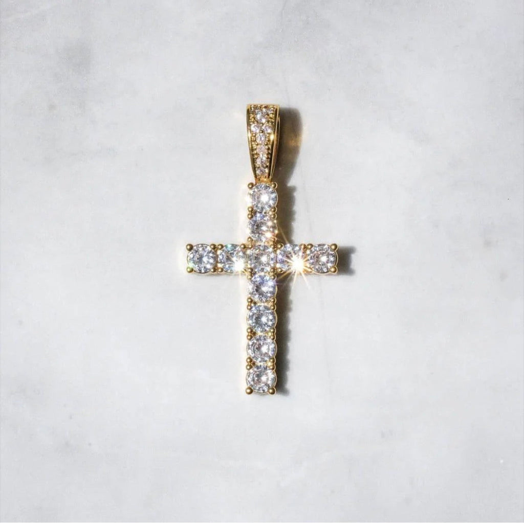 Gold Cross Pendant image 2