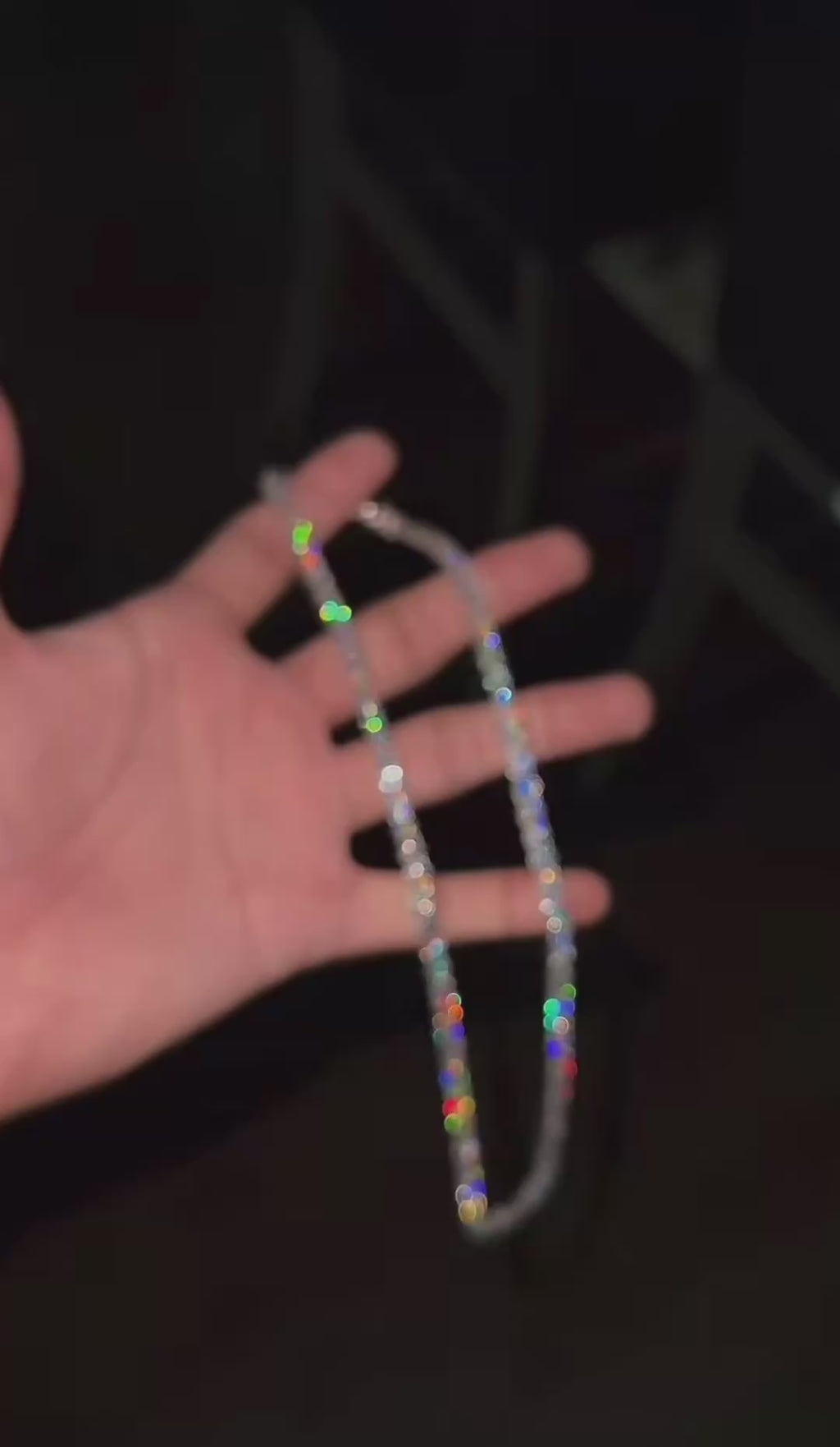 Kingdom Tennis Chain (White Gold)