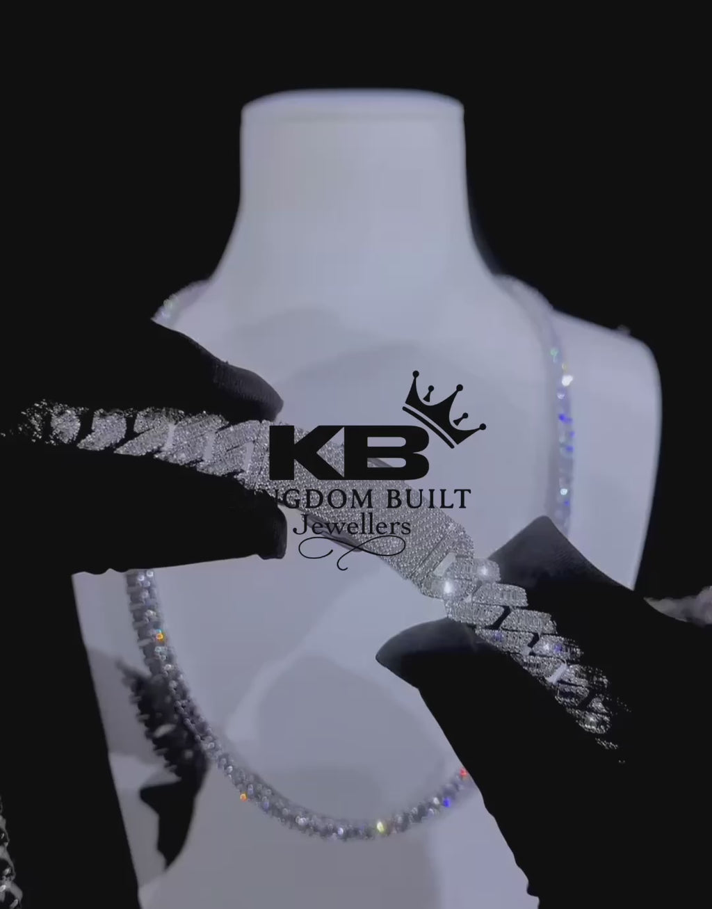 Kingdom Tennis Chain (White Gold)