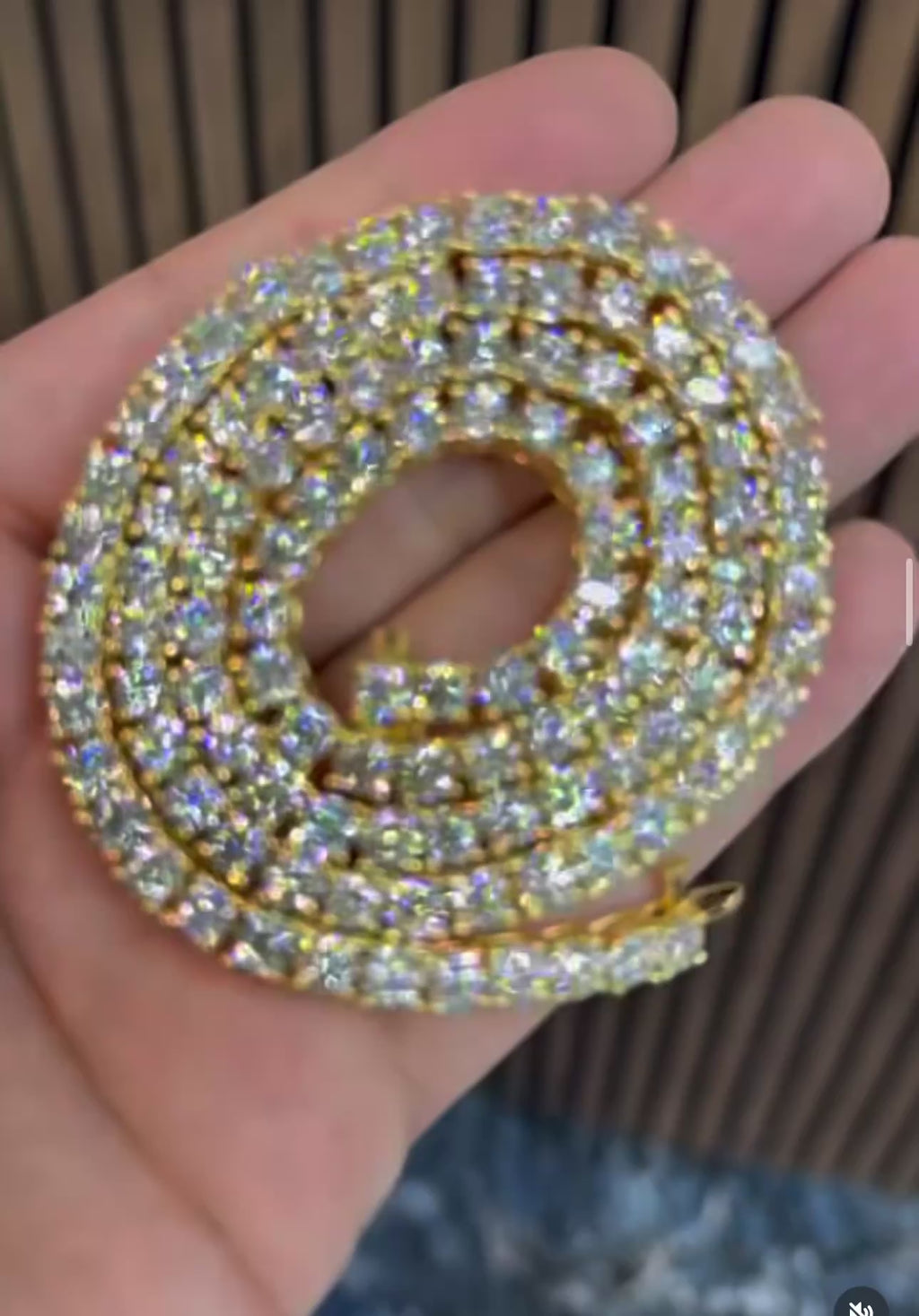 Kingdom Tennis Chain (Gold)