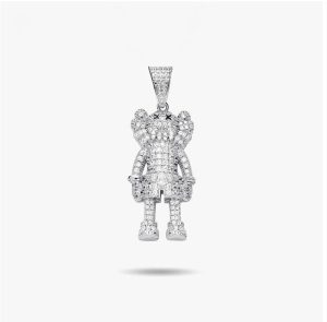 streetwear pendant(white gold)