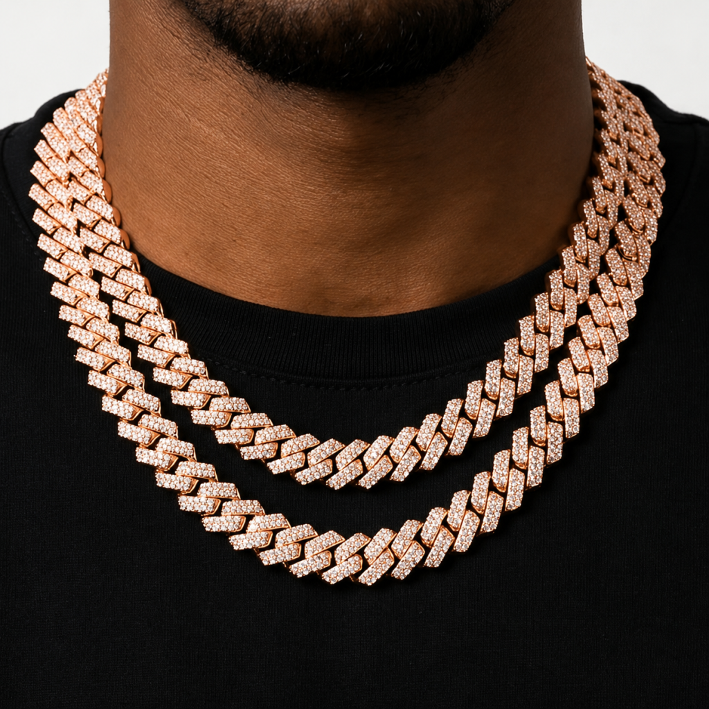 CHAINS kingdom cuban link (rose gold)