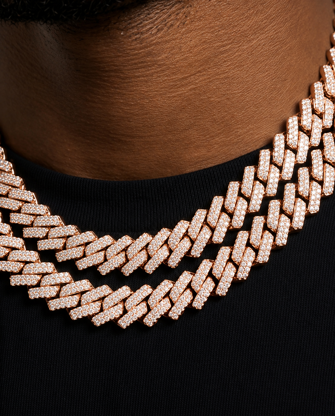kingdom cuban link (rose gold) kingdom cuban link (rose gold)