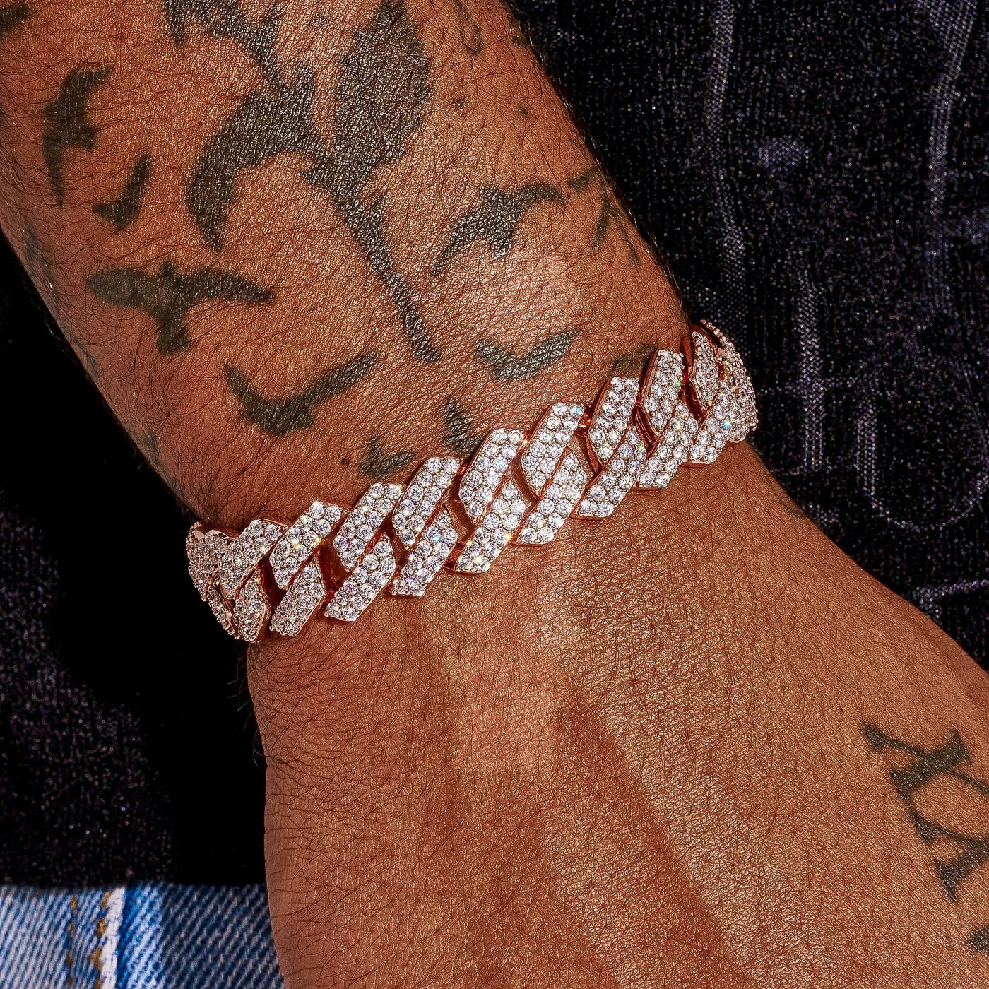 kingdom cuban link (rose gold) kingdom cuban link (rose gold)