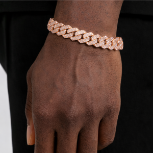 kingdom cuban link (rose gold)