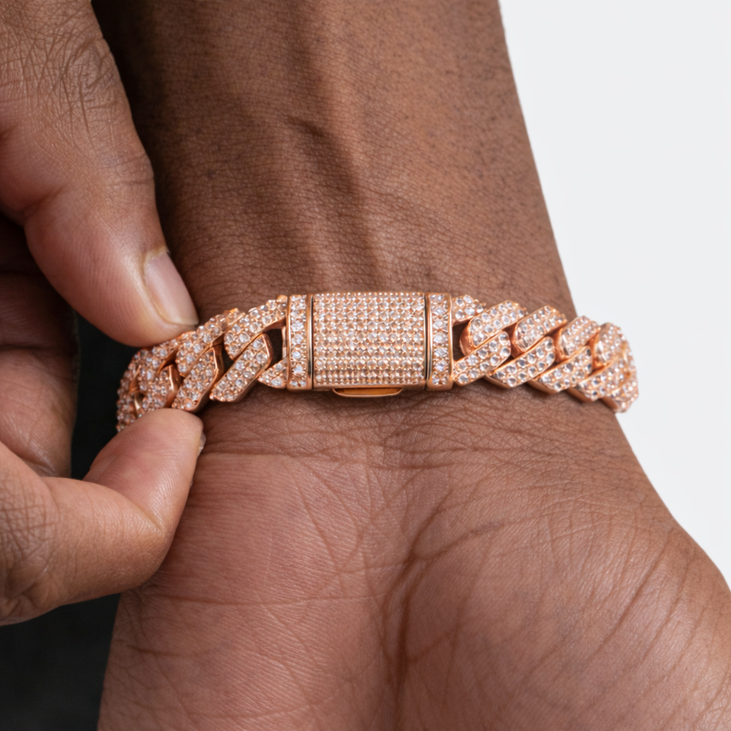 kingdom cuban link (rose gold) kingdom cuban link (rose gold)