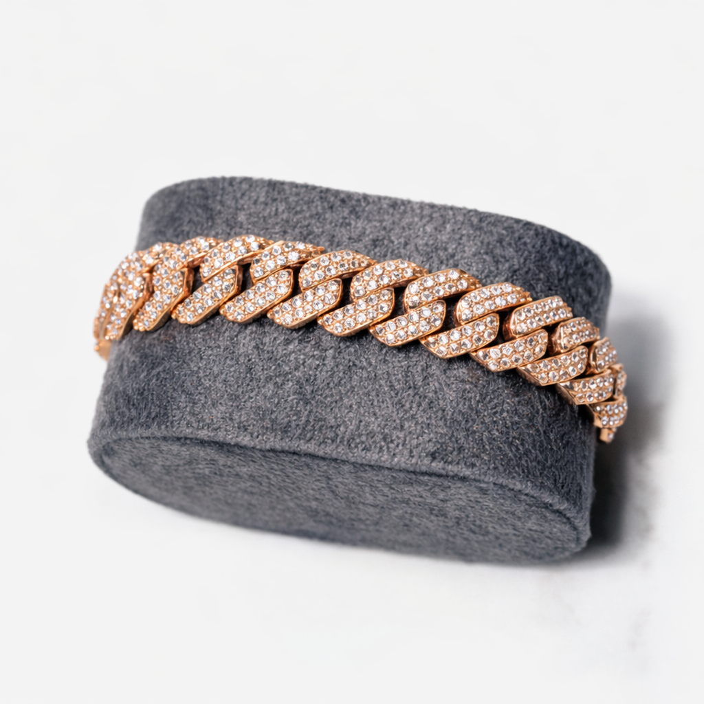 kingdom cuban link (rose gold) kingdom cuban link (rose gold)