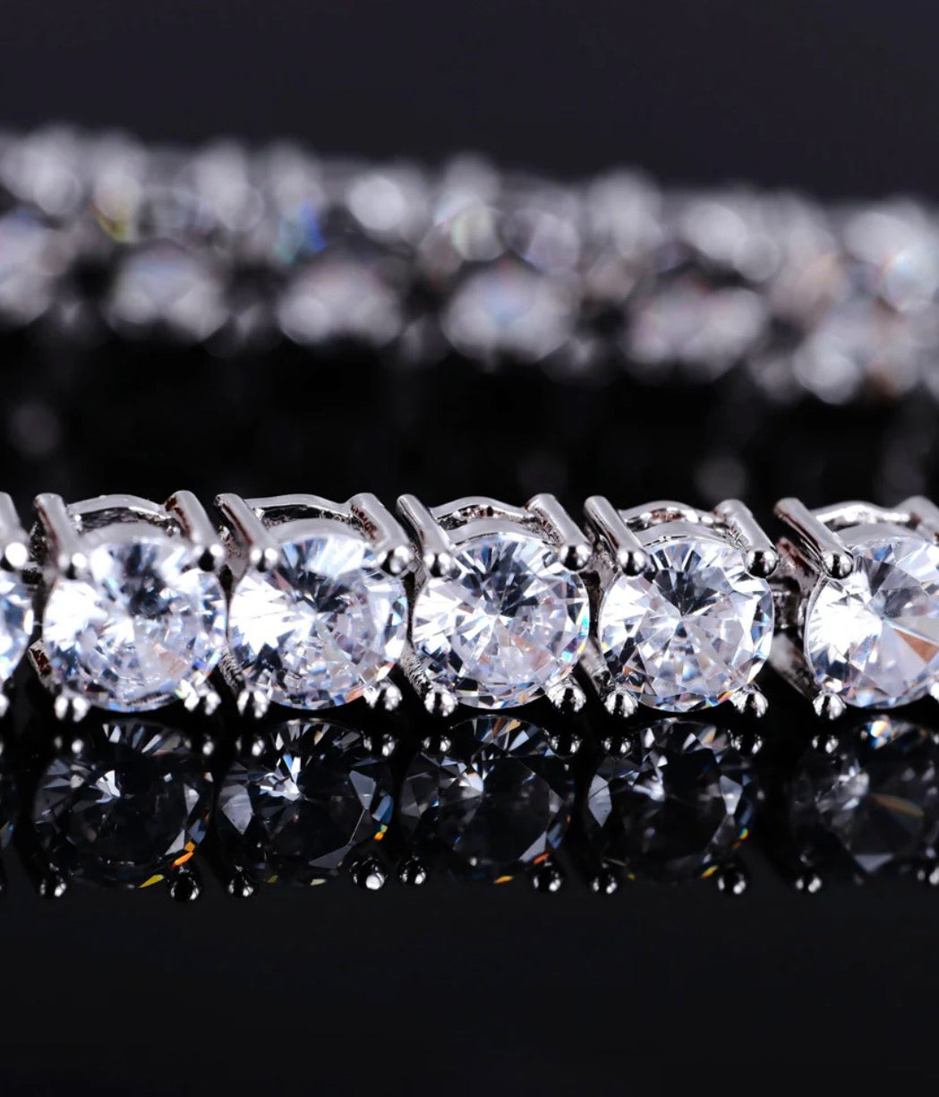 kingdom tennis bracelet (white gold) kingdom tennis bracelet (white gold)