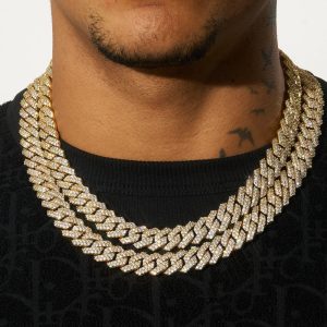 free kingdom cuban link + bracelet set (gold)