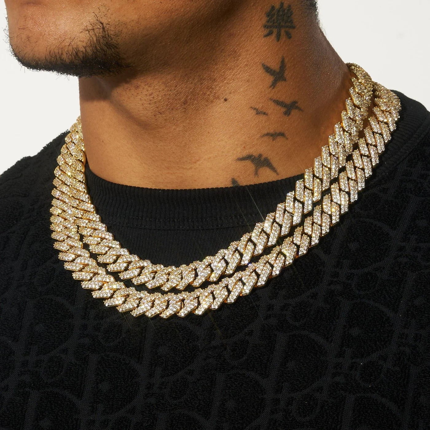free kingdom cuban link + bracelet set (gold) free kingdom cuban link + bracelet set (gold)