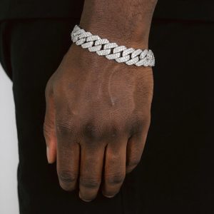 kingdom cuban link (white gold) bogo