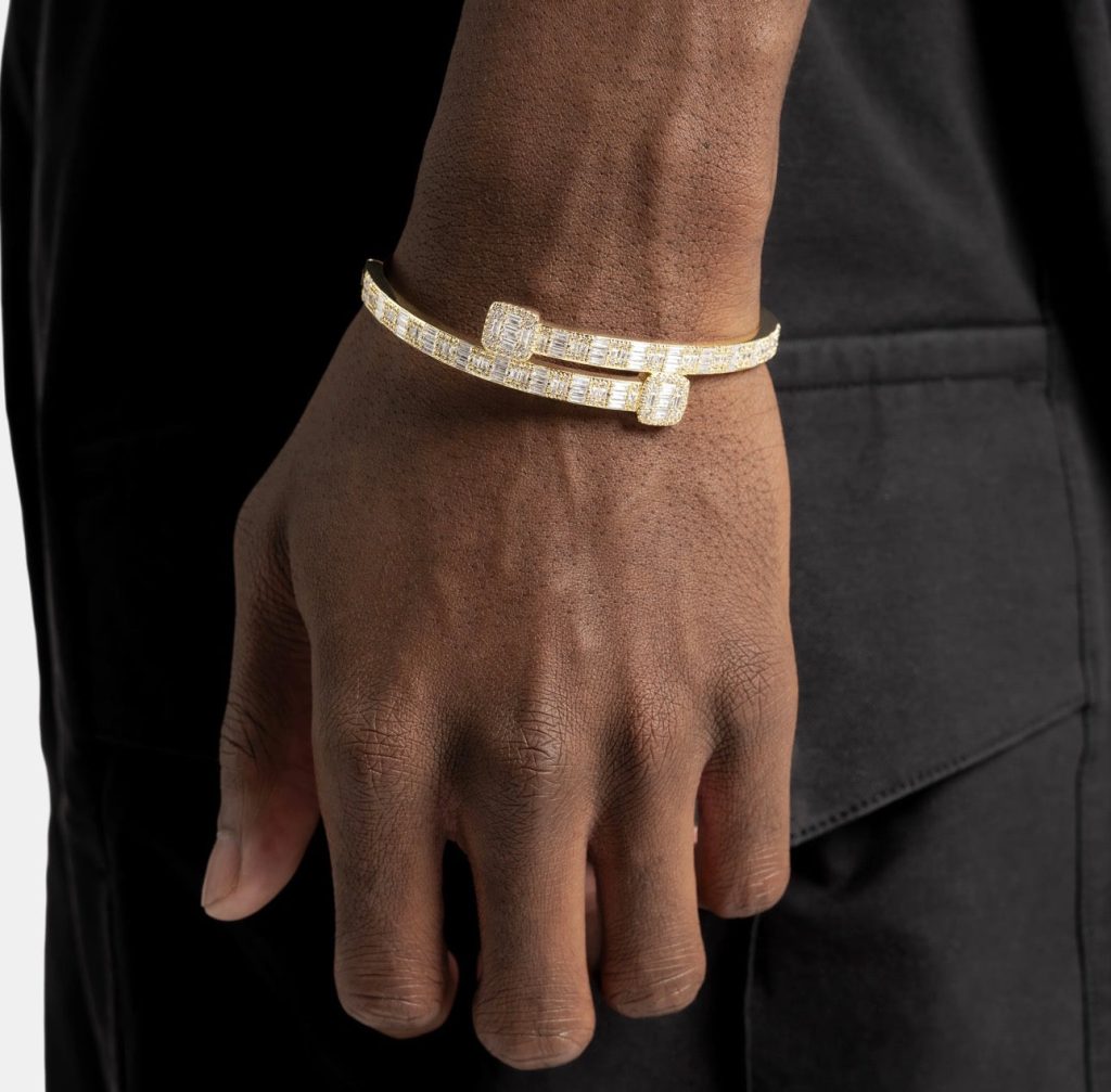 BRACELETS baguette bracelet (gold)