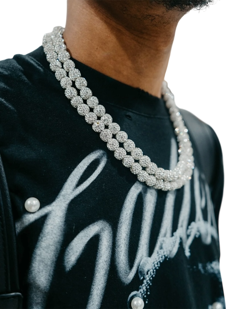 glacier disco chain (one size fits all adjustable clasp) glacier disco chain (one size fits all adjustable clasp)